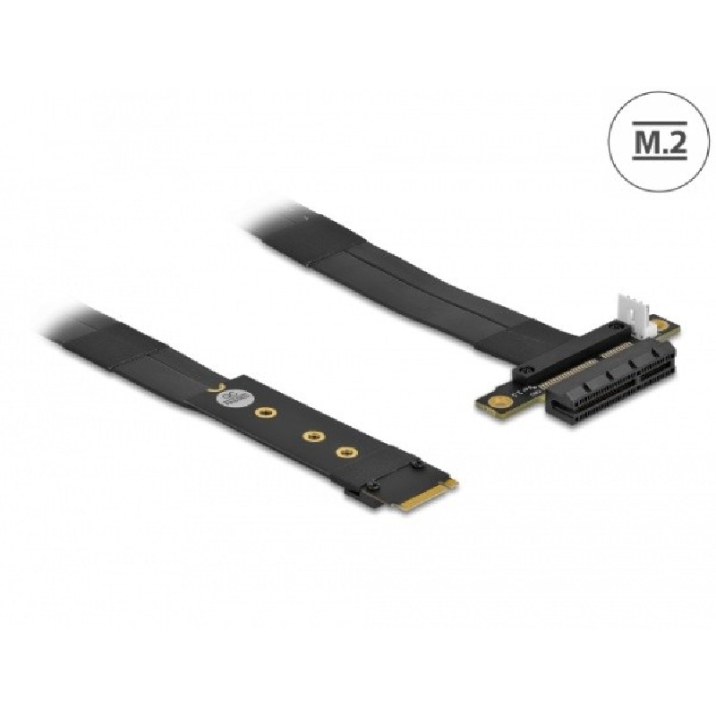 M.2 Key M to PCIe x4 NVMe Adapter with 2, M.2 Key M to PCIe x4 NVMe Adapter with 2
