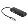 Delock - Dokovací stanice - USB-C / Thunderbolt 3 - VGA, HDMI, DP