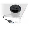 Delock - Rozbočovač - 2 x USB 3.2 Gen 1 - zapustitelný