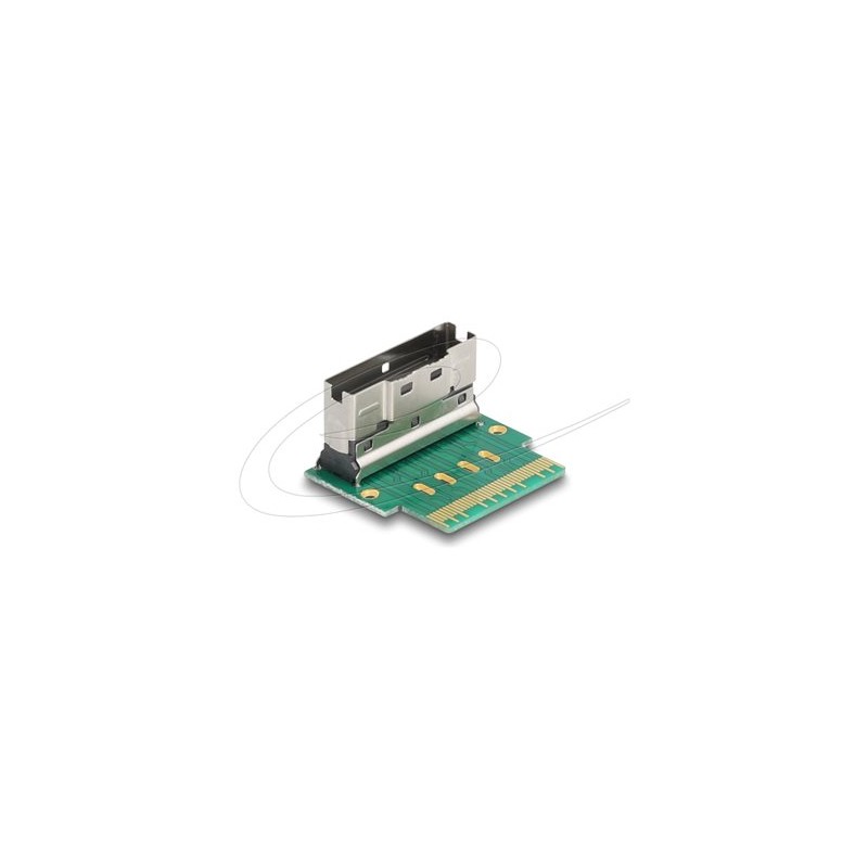 Delock - Adaptér rozhraní - úhel 90° - PCIe 4.0 - SAS