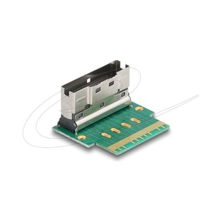 Delock - Adaptér rozhraní - úhel 90° - PCIe 4.0 - SAS