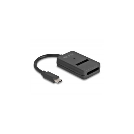 Delock - Adaptér rozhraní - M.2 - M.2 Card (PCIe NVMe & SATA) - USB-C 3.2 (Gen 2) - cerná