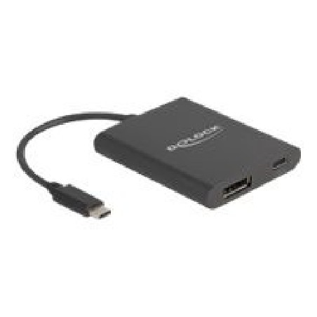 Delock - Video adaptér - DisplayPort (Alt Mode) - 13 cm - podpora 8K30 Hz (7680 x 4320), podpora 4K120Hz (3840 x 2160), podpora