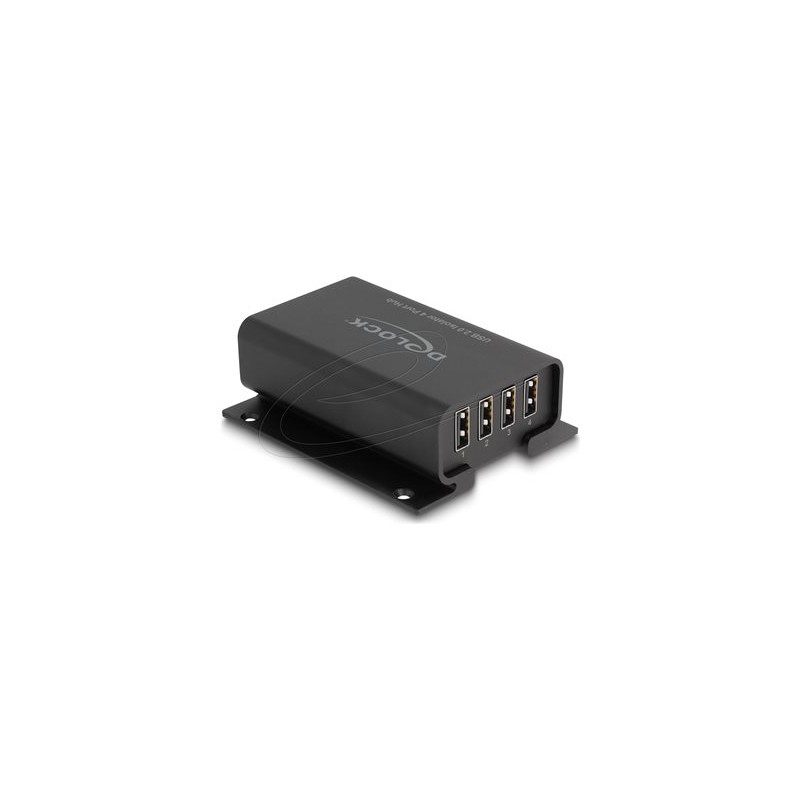 Delock - Rozbocovac - with 5 kV Isolation for data lines - 4 x USB 2.0 - desktop
