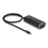 Delock - Rozbocovac - 10 Gbps, including SD and Micro SD Card Reader with USB Type-C connector 60 cm cable and switch for each