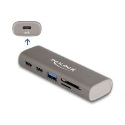 Delock - Dokovací stanice - USB-C / Thunderbolt 3 / Thunderbolt 4