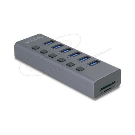 External USB 5 Gbps 6 port Hub with Swit, External USB 5 Gbps 6 port Hub with Swit
