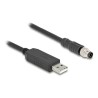 Delock - USB / sériový kabel - USB (M) do 3 pin M8 RS-232 (M) - 1.8 m - cerná