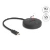 Delock - Dokovací stanice SSD - oddílu: 1 - M.2 - M.2 NVMe Card / SATA 6Gb/s - USB 3.2 (Gen 2) - cerná