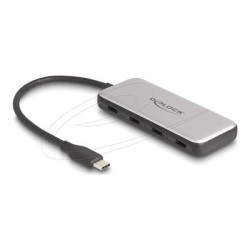 Delock - Rozbocovac - 10 Gbps, PD 85W - 4 x USB-C 3.2 Gen 2 - desktop