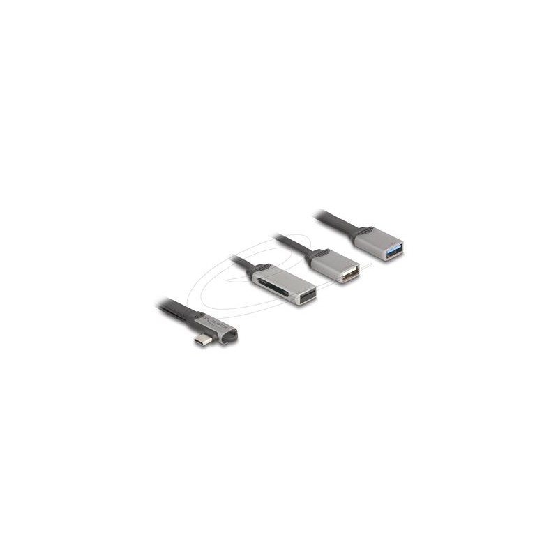 Delock - Rozbocovac - 1 x USB 3.2 Gen 1 + 1 x USB 2.0 - desktop