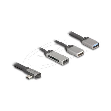 Delock - Rozbocovac - 1 x USB 3.2 Gen 1 + 1 x USB 2.0 - desktop