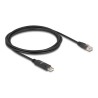 Delock - Sériový adaptér RS-232 - USB (M) do RJ-45 (M) - 1.8 m - USB / USB 2.0 / EIA-232 - cerná