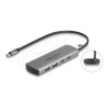 Delock - Rozbocovac - 10 Gbps, with USB Type-C connector and additional power port - 2 x USB-C + 2 x USB - desktop