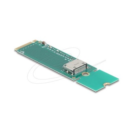 Delock - Adaptér rozhraní - M.2 Key M na OCuLink SFF-8612 - M.2 - M.2 NVMe Card - PCIe 4.0 x4