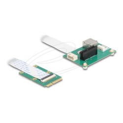 Delock - Adaptér rozhraní - s flexibilním kabelem - PCIe 1.1 / USB 2.0 - PCIe Mini Card