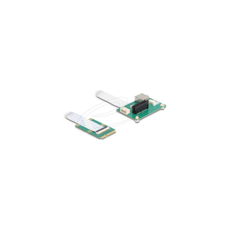 Delock - Adaptér rozhraní - s flexibilním kabelem - PCIe 1.1 / USB 2.0 - PCIe Mini Card