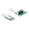 Delock - Adaptér rozhraní - s flexibilním kabelem - PCIe 1.1 / USB 2.0 - PCIe Mini Card
