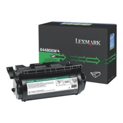 Lexmark - Extra vysoká výtěžnost - černá - originální - kazeta s barvivem - pro Lexmark T644, T644dn, T644dtn, T644n, T… 64480XW