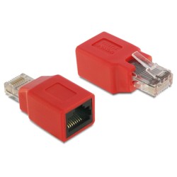 Delock - Propojovací adaptér - RJ-45 (M) do RJ-45 (F)