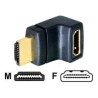 Delock - HDMI adaptér - HDMI s piny (male) do HDMI se zdířkami (female) 65072