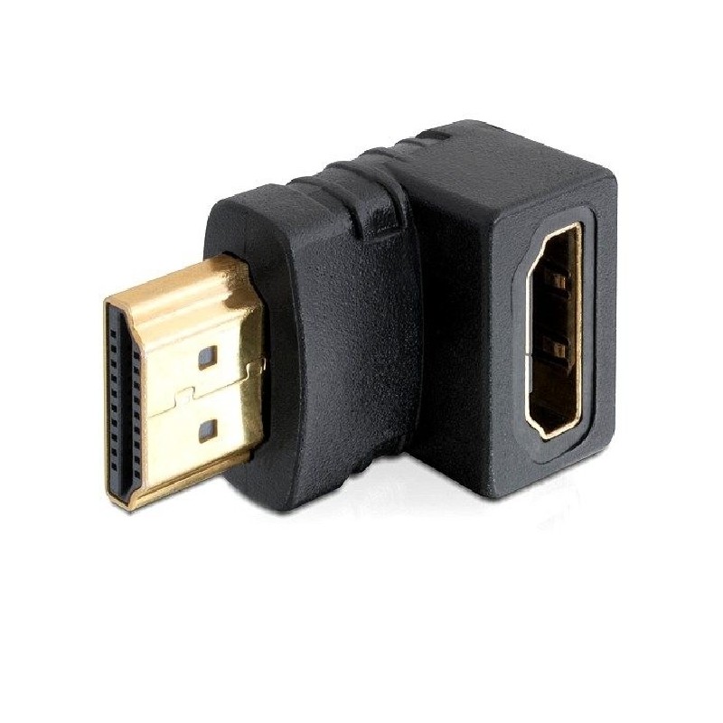 Delock - HDMI adaptér - HDMI s piny (male) do HDMI se zdířkami (female) 65071