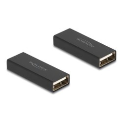 Delock - USB redukce (samcí-samicí) - USB (F) do USB (F) - cerná