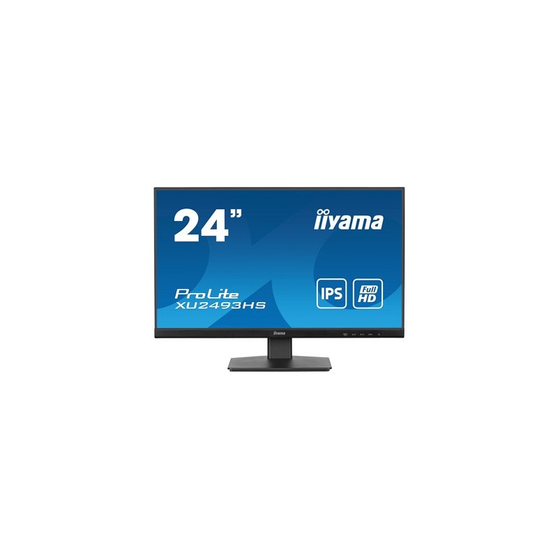 iiyama ProLite/XU2493HS-B6/23,8"/IPS/FHD/100Hz/0,5ms/Black/3R