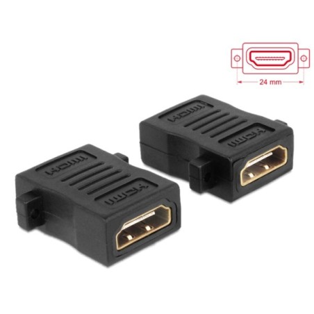 Delock - Spojka HDMI - HDMI se zdířkami (female) do HDMI se zdířkami (female) 65509