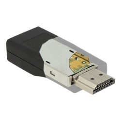 Delock - Nástroj pro převod videa - HDMI - VGA - černá - maloobchod 65655