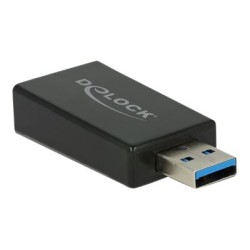 Delock - USB adaptér - USB typ A (M) do 24 pin USB-C (F) - USB 3.1 Gen 2 - černá