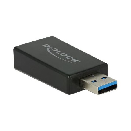 Delock - USB adaptér - USB typ A (M) do 24 pin USB-C (F) - USB 3.1 Gen 2 - černá