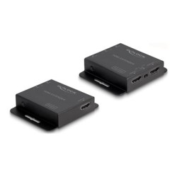 Delock - Extender Set - prodlužovač video/audio/infračervený - HDMI - přes CAT 6 - až 70 m