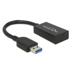 Delock Converter USB 3.1 Gen 2 Type-A male USB Type-C - USB adaptér - USB typ A (M) do 24 pin USB-C (F) - USB 3.1 Gen 2 - 15 cm