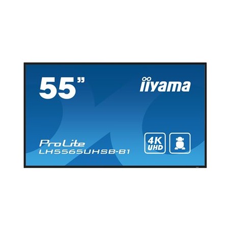 55" iiyama LH5565UHSB-B1: IPS,4K UHD,Android,24/7