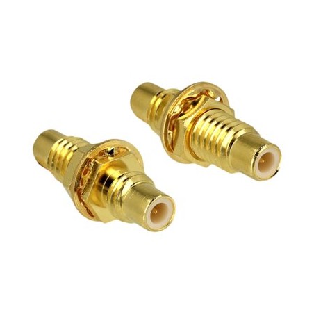 Delock - RF adapter - SMC s piny (male) do SMC s piny (male) montáž na panel