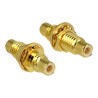 Delock - RF adapter - SMC s piny (male) do SMC s piny (male) montáž na panel