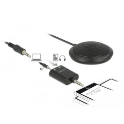 Delock Condenser Table Microphone - Mikrofon