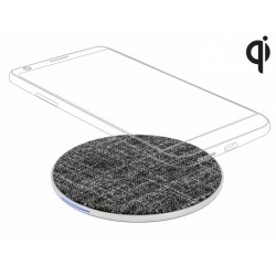Delock Wireless Qi Fast Charger - Bezdrátová nabíjecí podložka - 10 Watt - Fast Charge