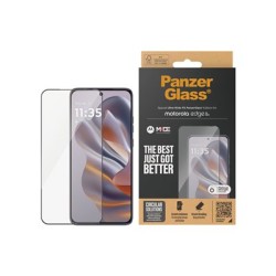 PanzerGlass - Ochrana obrazovky pro mobilní telefon - ultra široký tvar - sklo - barva rámu cerná - pro Motorola Edge 50 Neo