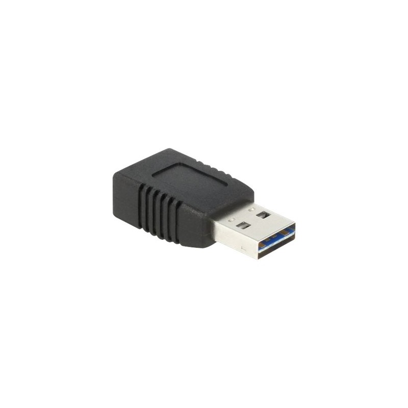 Delock Easy - USB adaptér - USB (M) do USB (pouze napájení) (F) - USB 2.0 - černá