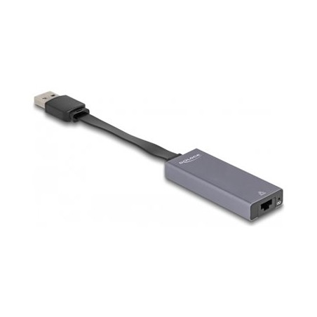 Delock - Sítový adaptér - USB 3.0 - 2.5GBase-T x 1 - antracit