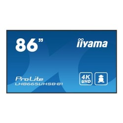 86" iiyama LH8665UHSB-B1:IPS,4K UHD,Android,24/7