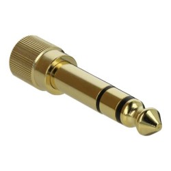 Delock - Audio adaptér - mini-phone stereo 3.5 mm se zdířkami (female) do stereo jack se zdířkami (female)