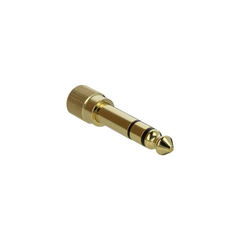 Delock - Audio adaptér - mini-phone stereo 3.5 mm se zdířkami (female) do stereo jack se zdířkami (female)