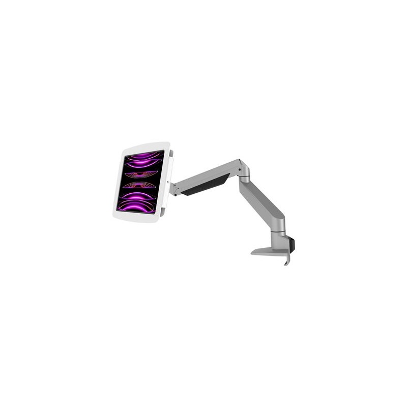 Compulocks iPad 10th-11th (A16) Gen Space Enclosure Articulating Arm Mount White - Montážní sada (kloubové rameno, kryt) - pro
