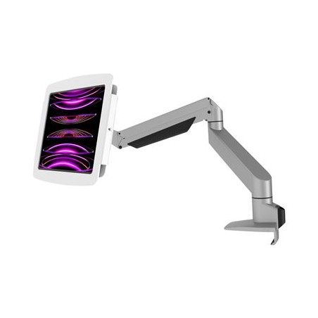 Compulocks iPad 10th-11th (A16) Gen Space Enclosure Articulating Arm Mount White - Montážní sada (kloubové rameno, kryt) - pro