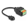 Delock - USB adaptér - terminál s 5 piny do mini-USB Type B (F) - USB 2.0 - 15 cm - cerná