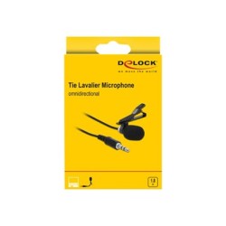 Delock Tie Lavalier Microphone Omnidirectional - Mikrofon