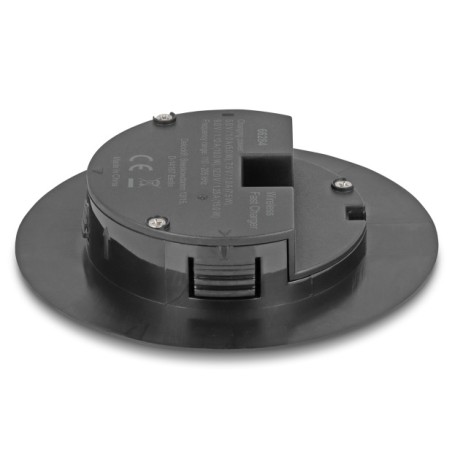 Delock - Bezdrátová nabíjecí podložka - pro montáž na stul - 15 Watt - 1.25 A - Fast Charge - cerná